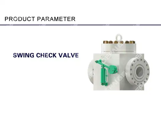 How Does a Swing Check Valve Work